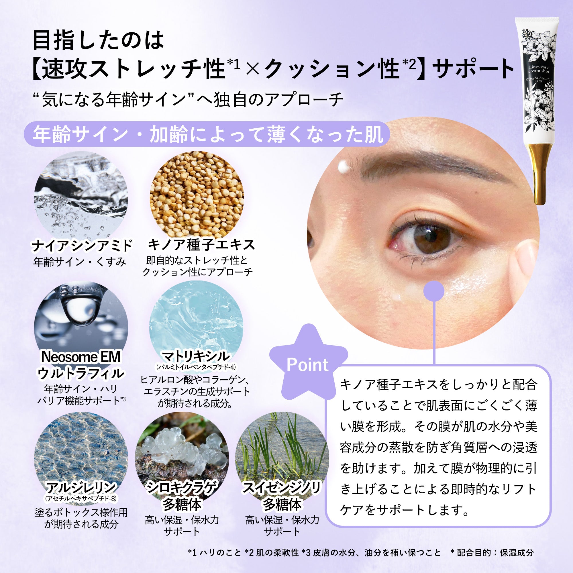 ラインズケアセット(SET:ラインズケアクリームショット＋ラインズケア